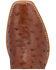 Image #6 - Twisted X Women's Exotic Full Quill Ostrich Western Boots - Square Toe, Chestnut, hi-res