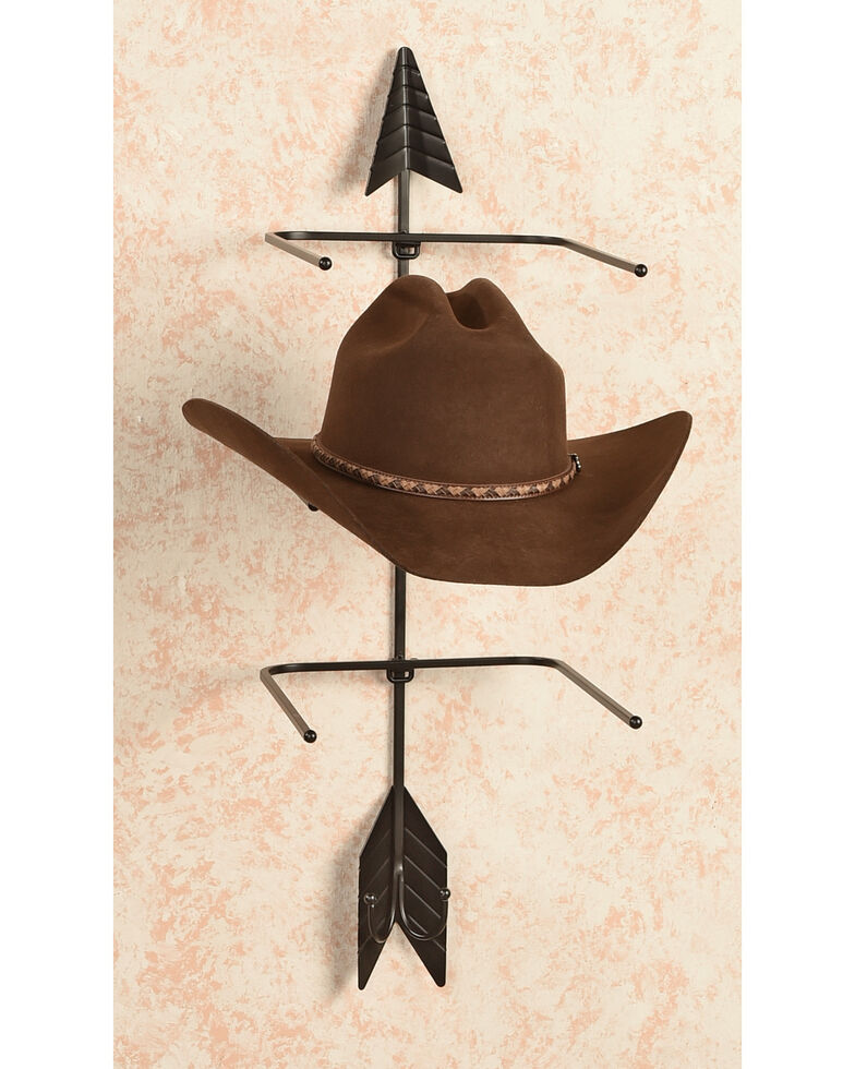 BB Ranch Iron Arrow Hat Holder, Black, hi-res