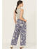Image #3 - Free People Women's Seaside Rodeo Time Wide Leg Pants, Blue, hi-res