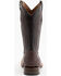 Ferrini Men's Exotic Caiman Western Boots - Broad Square Toe, Chocolate, hi-res