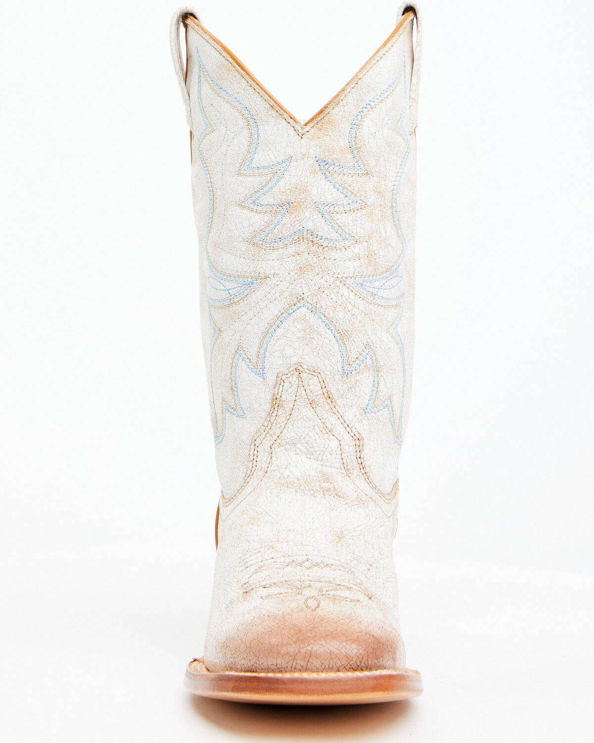 Image #4 - Shyanne Women's Sahara Western Boots - Broad Square Toe, Ivory, hi-res