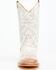 Image #4 - Shyanne Women's Sahara Western Boots - Broad Square Toe, Ivory, hi-res