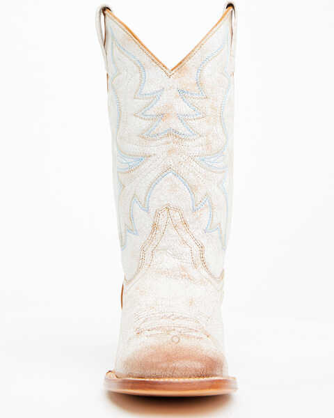 Image #4 - Shyanne Women's Sahara Western Boots - Broad Square Toe , Ivory, hi-res