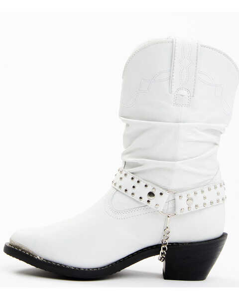 Image #3 - Shyanne Women's Addie Western Boots - Medium Toe, White, hi-res