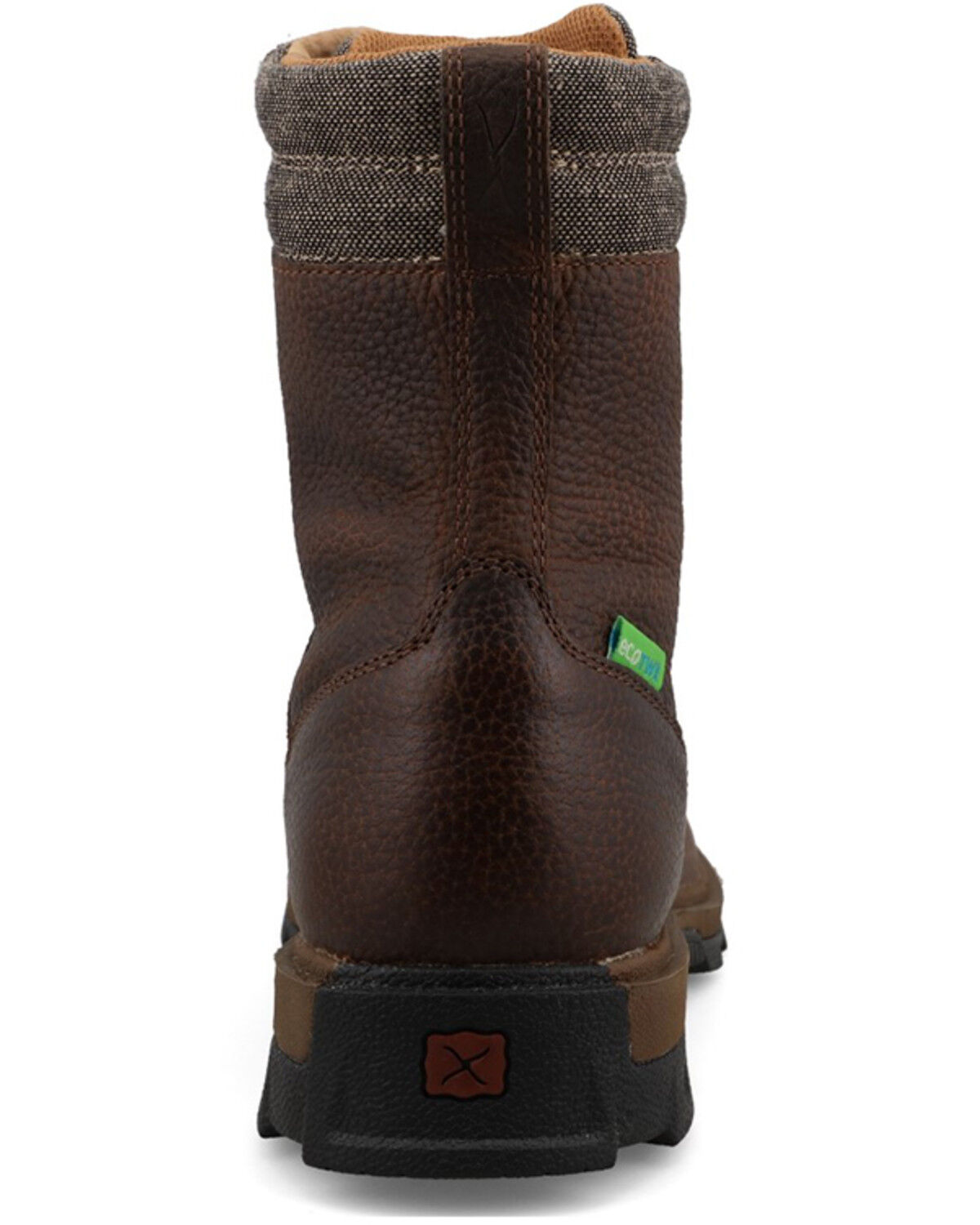 Image #5 - Twisted X Men's 8" UltraLite X™ Work Boots - Nano Toe, Brown, hi-res