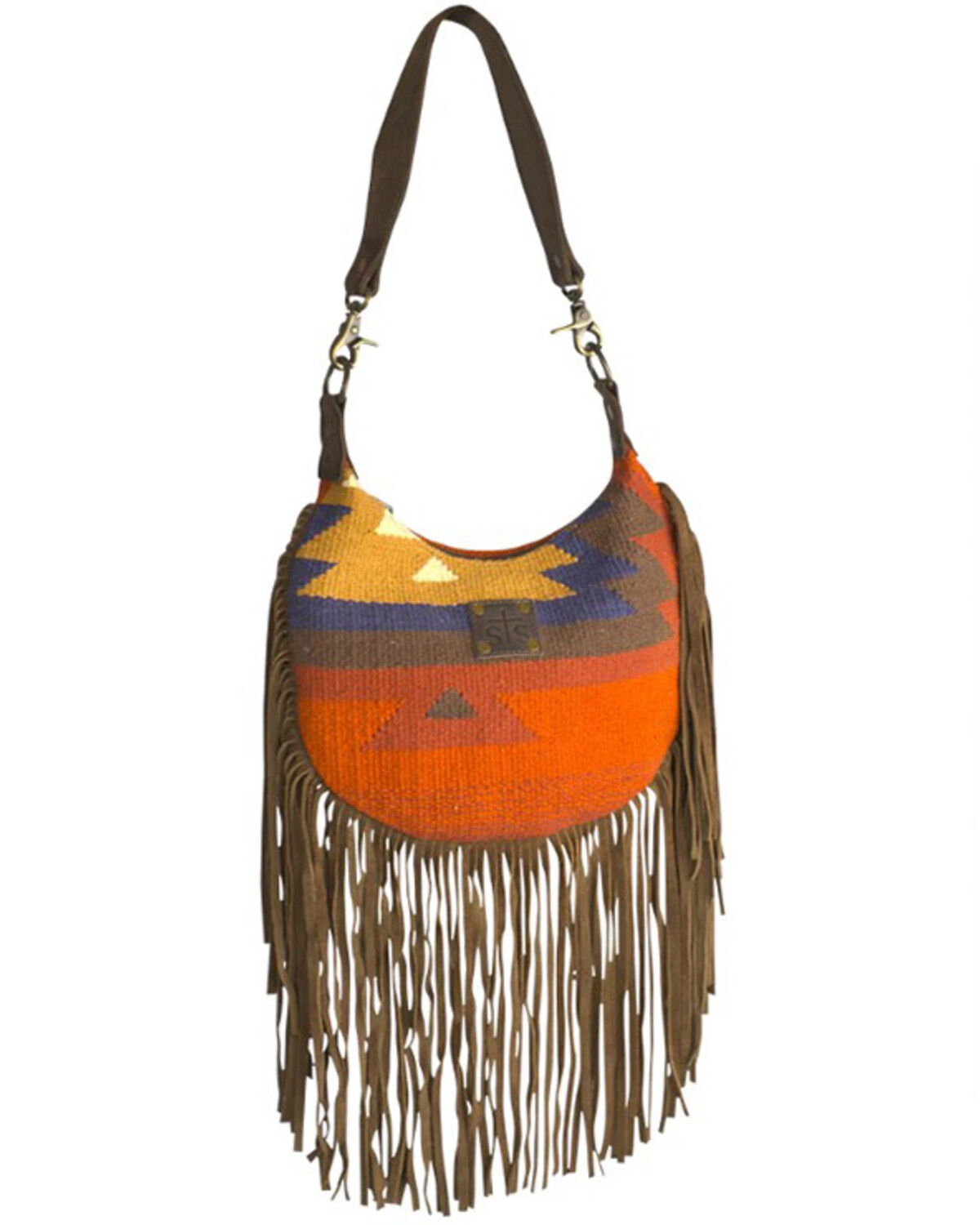 Image #1 - STS Ranchwear By Carroll Women's Crimson Sun Nellie Fringe Bag, Multi, hi-res