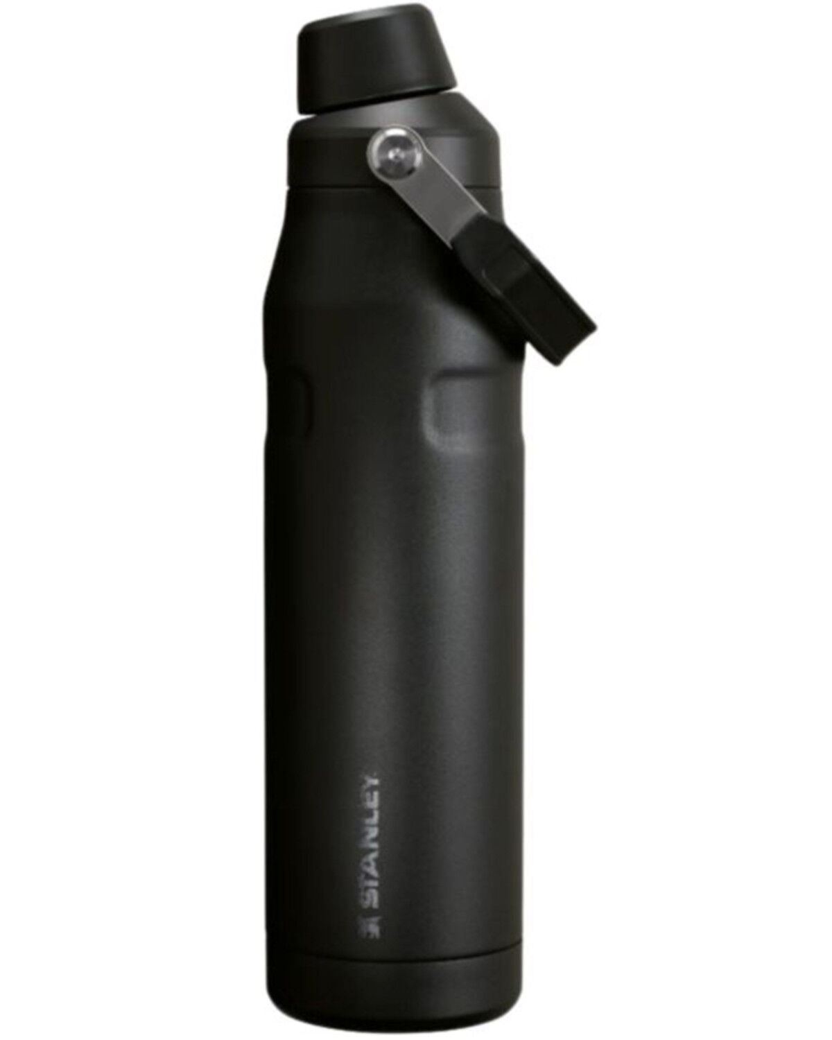 Image #1 - Stanley 36oz IceFlow™ Bottle with Fast Flow Lid, Black, hi-res
