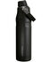 Image #1 - Stanley 36oz IceFlow™ Bottle with Fast Flow Lid, Black, hi-res