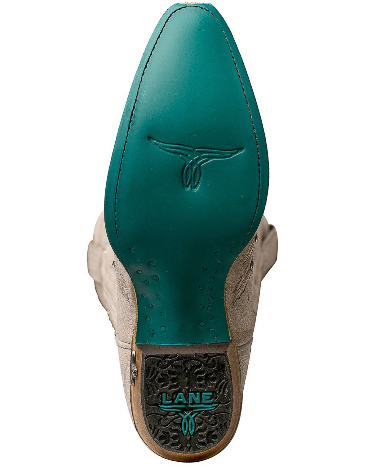 Image #7 - Lane Women's Santorini Western Boots - Snip Toe, White, hi-res