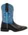 Image #2 - Durango Women's Westward Performance Western Boots - Broad Square Toe, Blue, hi-res