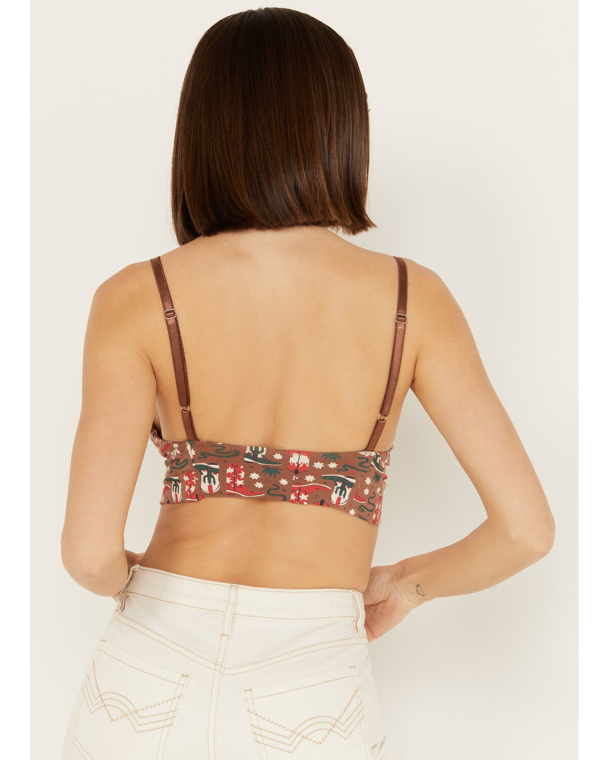 Image #4 - Discreture Women's Longline Bralette, Multi, hi-res