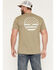 Image #1 - Kimes Ranch Men's Bullseye Short Sleeve Graphic T-Shirt, Olive, hi-res