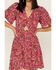 Image #3 - Band of the Free Women's Mystery To Me Short Sleeve Dress, Fuscia, hi-res