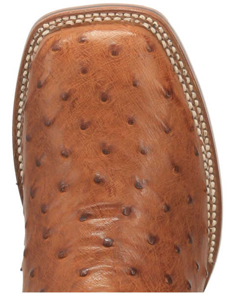 Image #6 - Dan Post Men's Brown Alamosa Western Boots - Broad Square Toe, Brown, hi-res