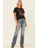 Image #2 - Goodie Two Sleeves Women's Mineral Let Me Get This Straight Graphic Short Sleeve Tee , Black, hi-res