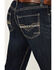 Image #4 - Rock & Roll Denim Men's Rifle Dark Wash Skinny Stretch Denim Jeans, Dark Wash, hi-res