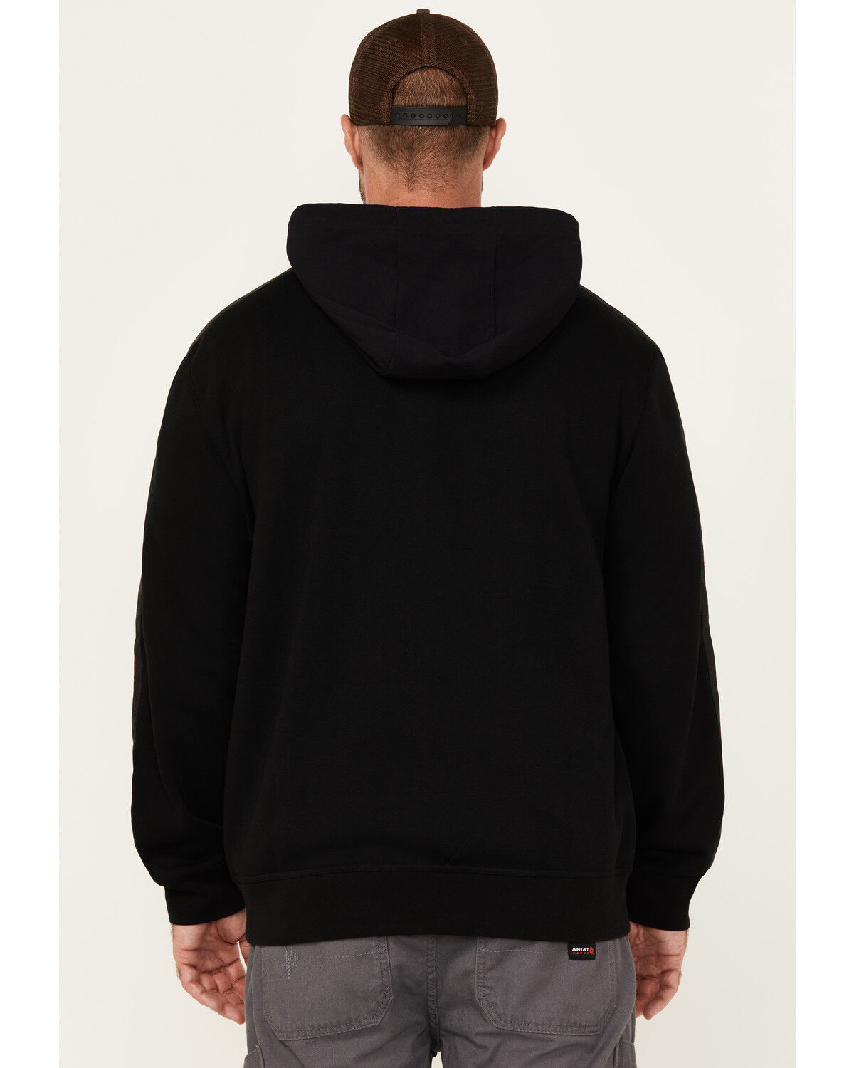 Image #4 - Hawx Men's Belmont Solid Hooded Jacket, Black, hi-res