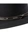 Stetson Men's Black Hawk Crushable Wool Felt Gambler Hat, Black, hi-res