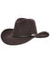 Image #1 - Outback Trading Co. Men's Shy Game Crusher UPF 50 Felt Western Fashion Hat , Brown, hi-res