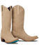 Image #1 - Lane Women's Emma Jane Suede Tall Western Boots - Snip Toe, Brown, hi-res