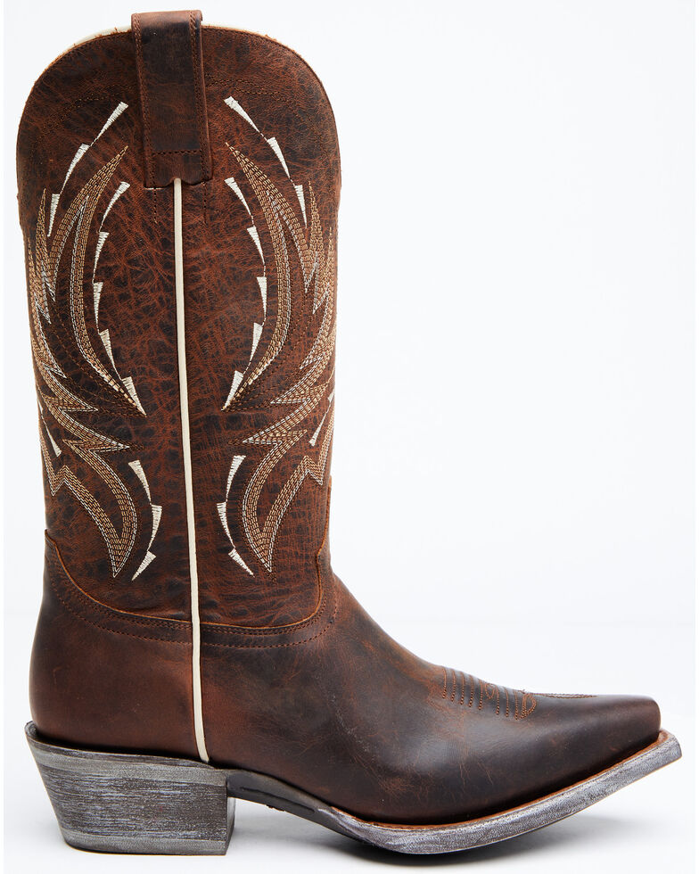 Shyanne Women's Selma Western Boots - Snip Toe, Brown, hi-res