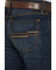 Image #4 - Cinch Men's Jesse Dark Stonewash Slim Straight Performance Stretch Denim Jeans, Indigo, hi-res