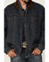 Image #3 - Wrangler Men's Concealed Carry Blanket-Lined Denim Jacket - Tall, Indigo, hi-res