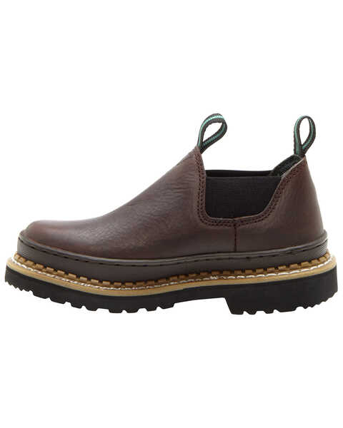 Image #3 - Georgia Boot Boys' Little Giant Romeo Casual Shoes, Brown, hi-res