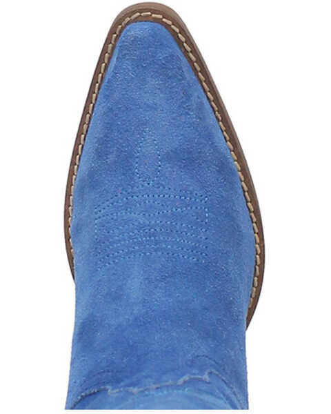 Image #6 - Dingo Women's Out West Western Boots - Pointed Toe, Blue, hi-res