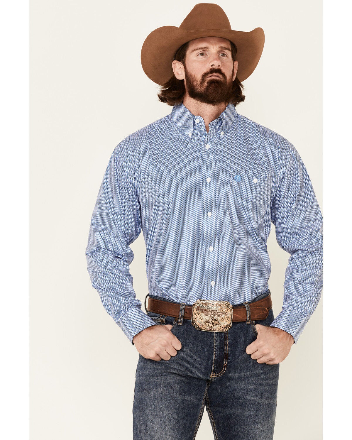 George Strait By Wrangler Men's Cobalt 