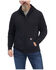 Image #1 - Ariat Men's Rebar Workman Reflective Flag Graphic Hooded Work Jacket, Black, hi-res