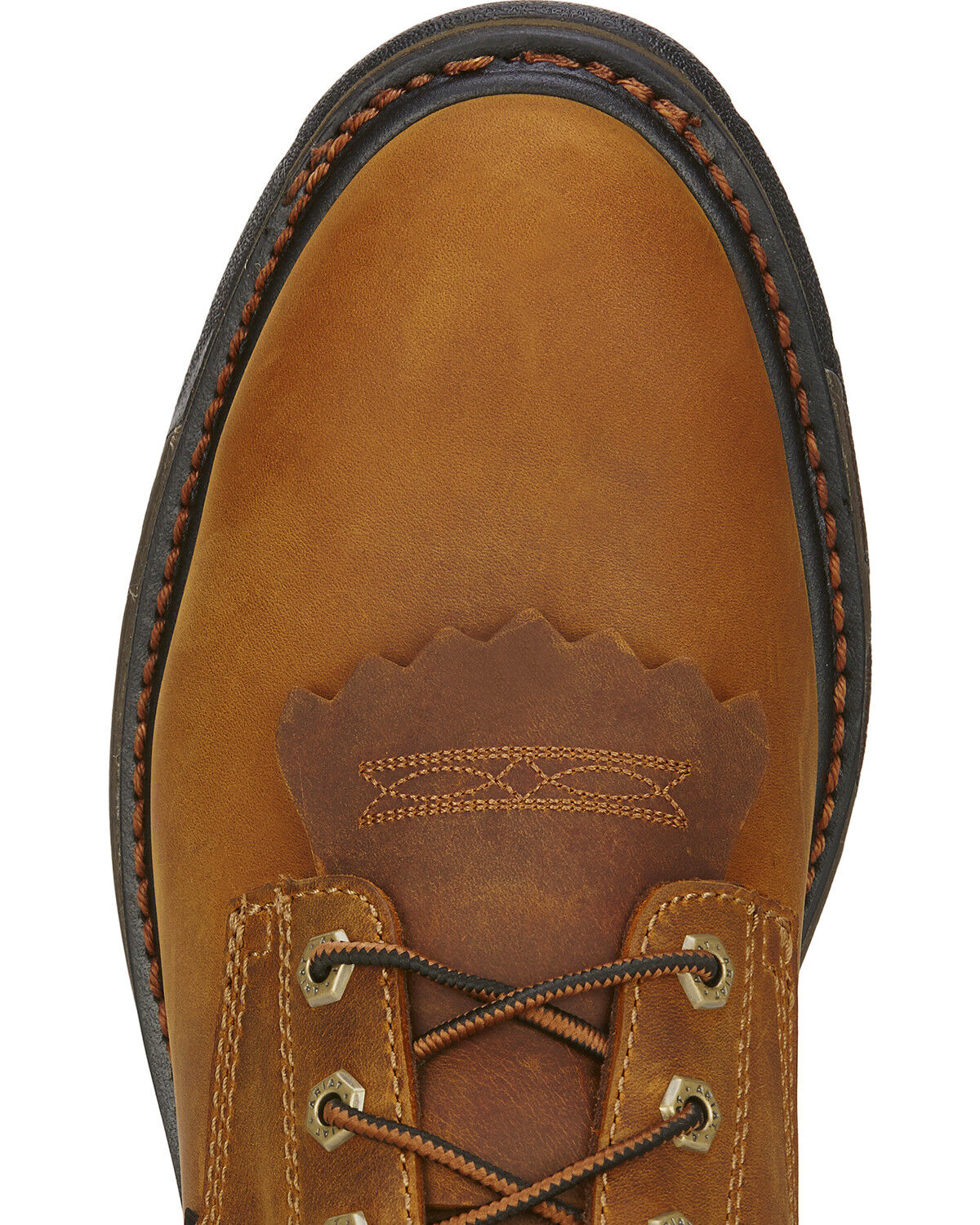 Image #4 - Ariat Men's WorkHog® 8" Lace-Up Work Boots, Aged Bark, hi-res