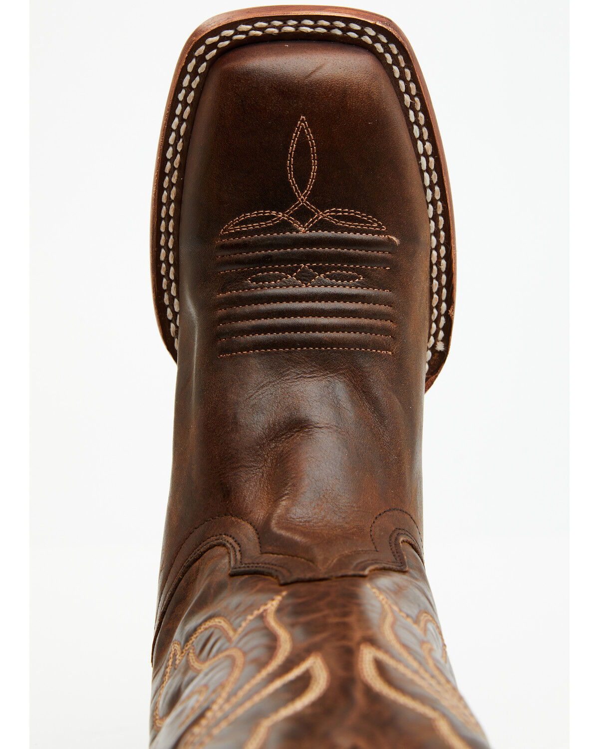 Image #6 - Shyanne Women's Mojave Western Boots - Broad Square Toe, Cognac, hi-res