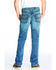 Ariat Boys' B5 Drifter Legacy Denim Slim Straight Jeans , Blue, hi-res