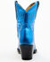 Image #5 - Idyllwind Women's Wheels Metallic Leather Booties - Round Toe, Royal Blue, hi-res