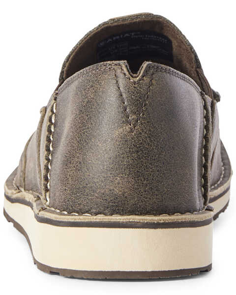 Image #3 - Ariat Men's Gray Noir Cruiser Shoes - Moc Toe, Grey, hi-res