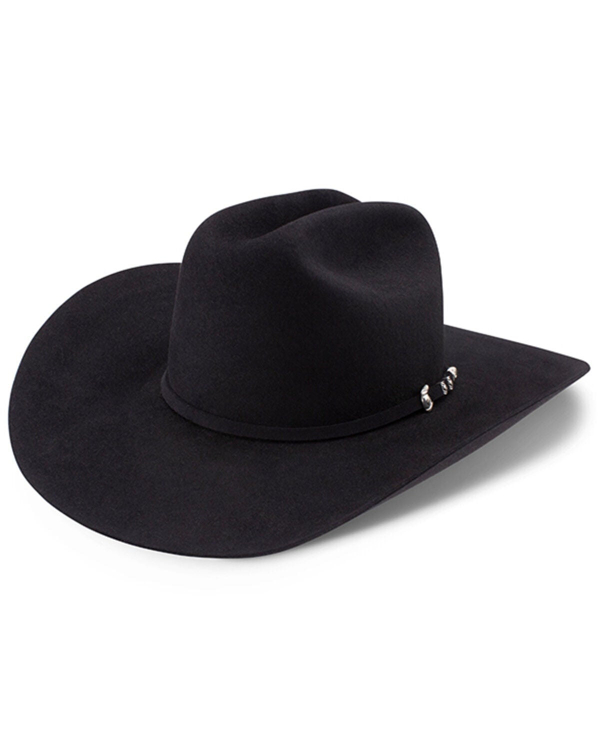 George Strait by Resistol Ox Bow 6X Felt Cowboy Hat, Black, hi-res