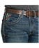 Image #4 - Ariat Men's M5 Gulch Straight Leg Jeans , Med Wash, hi-res