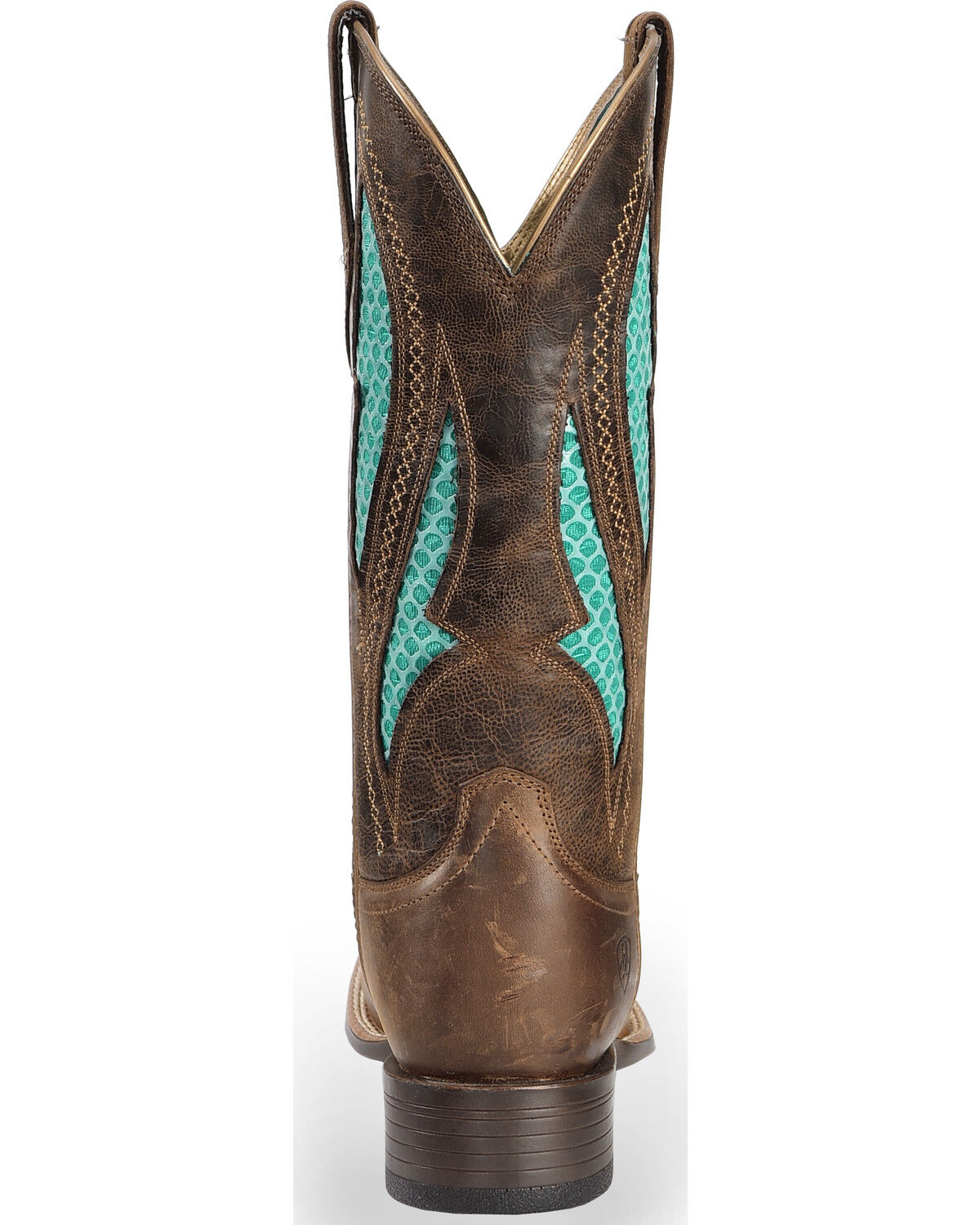 Image #7 - Ariat Women's VentTEK Ultra Quickdraw Western Performance Boots - Broad Square Toe, Chocolate, hi-res
