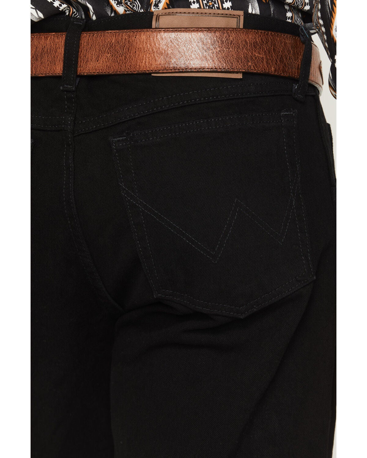 Image #4 - Wrangler Men's Rugged Wear Relaxed Fit Jeans, Black, hi-res