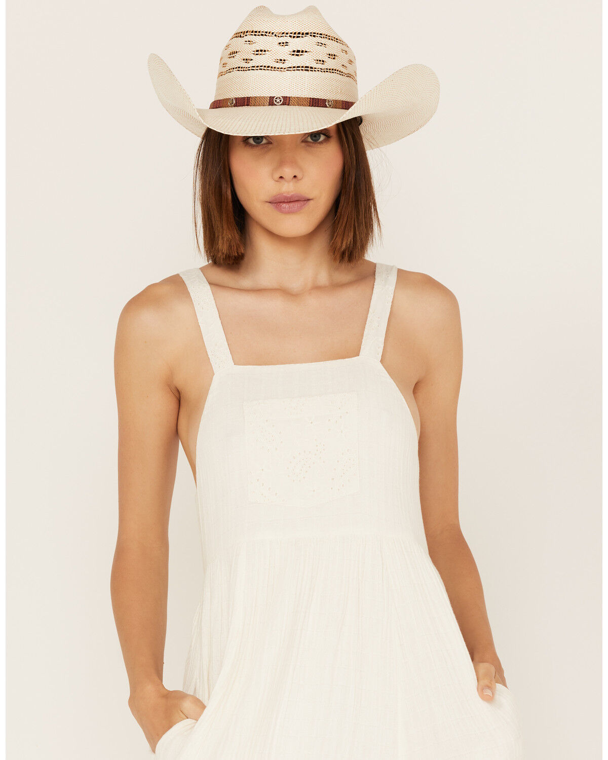 Image #2 - Cleo + Wolf Women's Textured Western Maxi Dress, , hi-res