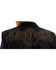 Circle S Men's Embroidered Micro-Suede Sport Coat , Black, hi-res