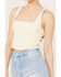 Image #3 - Show Me Your Mumu Women's Sleeveless Corset Top, Off White, hi-res