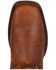 Image #7 - Durango Men's Rebel Pull On Western Boot - Square Toe, Brown, hi-res