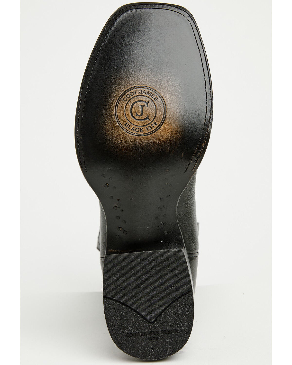 Image #7 - Cody James Black 1978&reg; Men's The Hayward Western Boots - Broad Square Toe, Black, hi-res