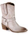 Image #1 - Diba True Women's Glass Heart Western Booties - Round Toe, Off White, hi-res