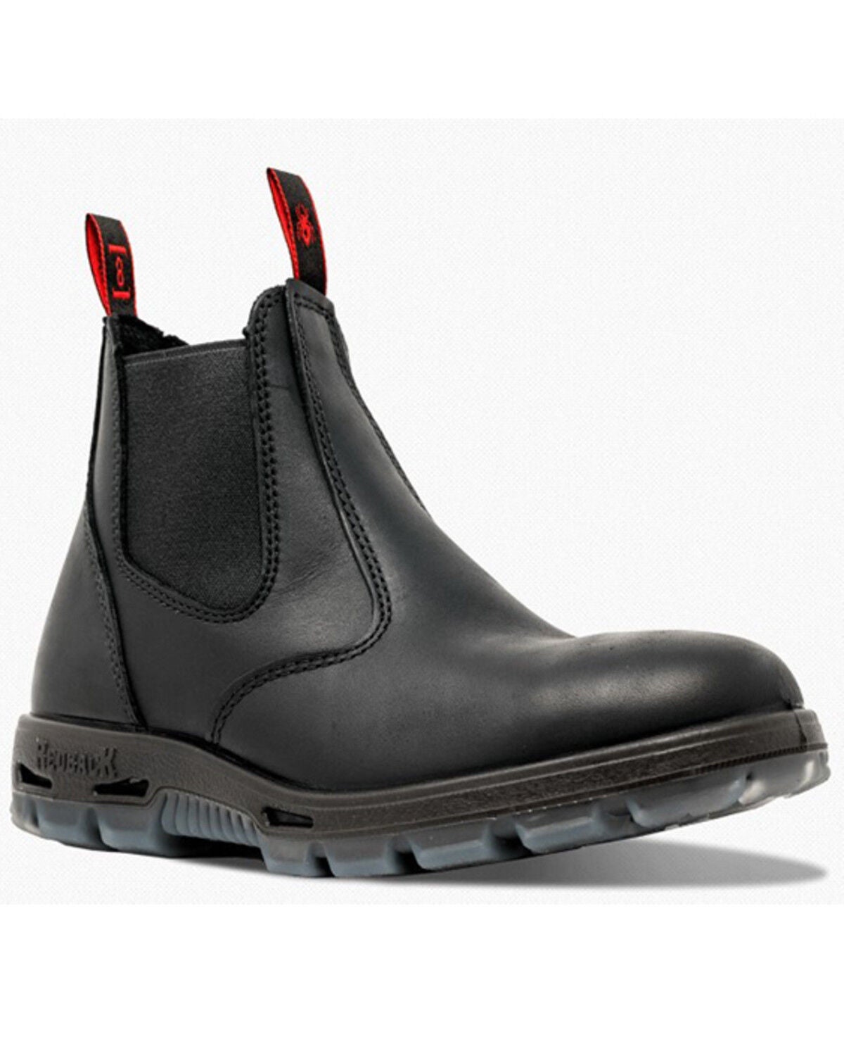 Redback Boots Men's Easy Escape Boots - Round Toe, Black, hi-res