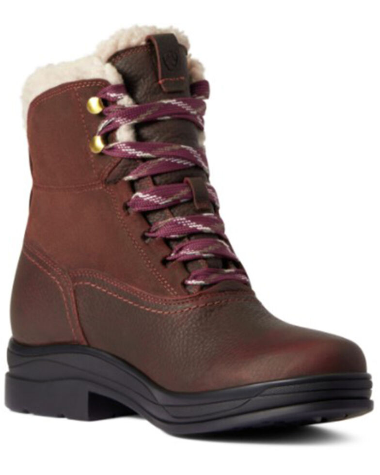 Ariat Women's Harper Waterproof Hiking Boots - Soft Toe, Brown, hi-res