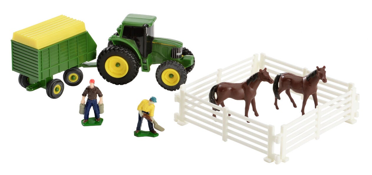 John Deere Farm Toy Set, Green, hi-res