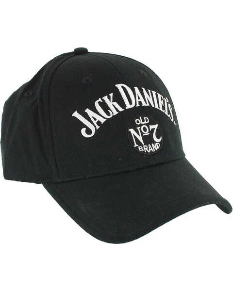 Jack Daniel's Old No. 7 Ball Cap, Black, hi-res